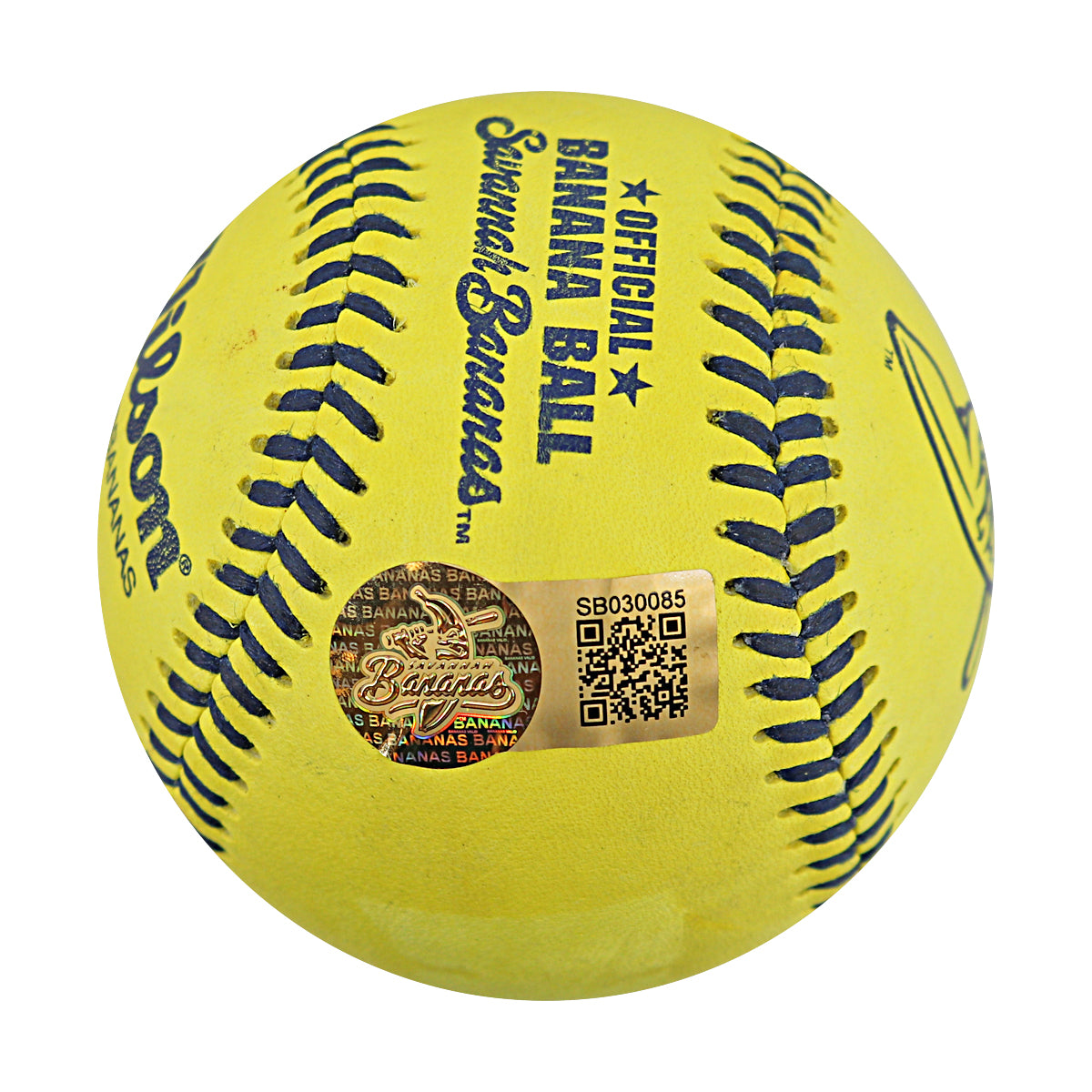 Vincent "The Dancing Umpire" Chapman Autographed and Inscribed Game Used Banana Ball from 3/15/25 at Tampa (2 of 2)