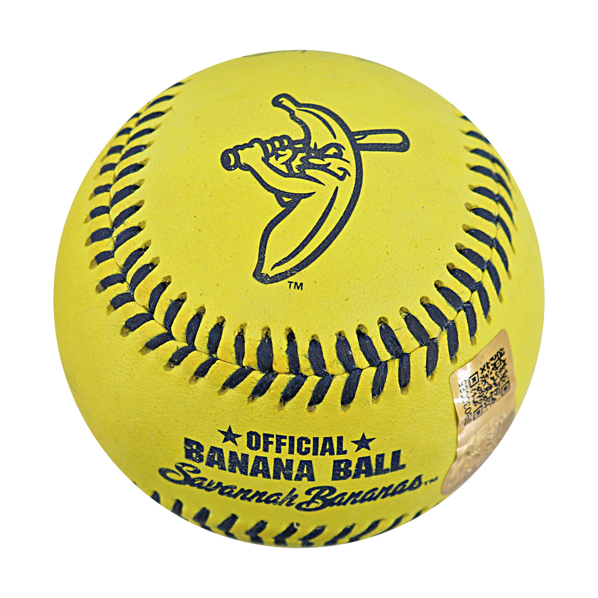 Vincent "The Dancing Umpire" Chapman Autographed and Inscribed Game Used Banana Ball from 3/15/25 at Tampa (2 of 2)