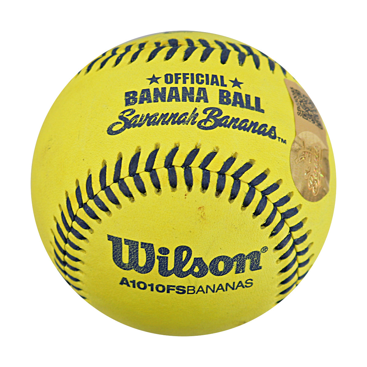 Vincent "The Dancing Umpire" Chapman Autographed and Inscribed Game Used Banana Ball from 3/15/25 at Tampa (2 of 2)