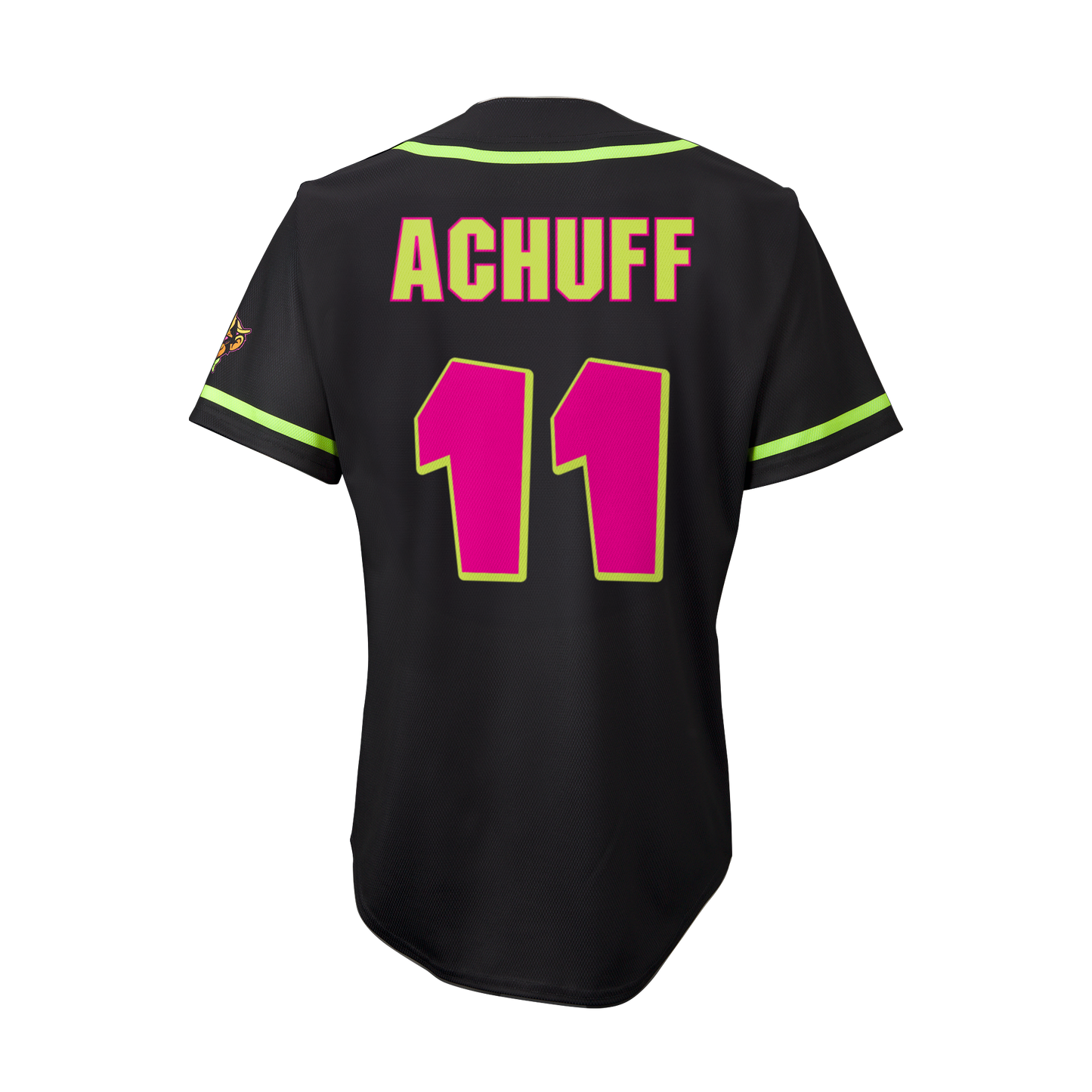 Party Animals Chase Achuff #11 EvoShield Jersey - Black