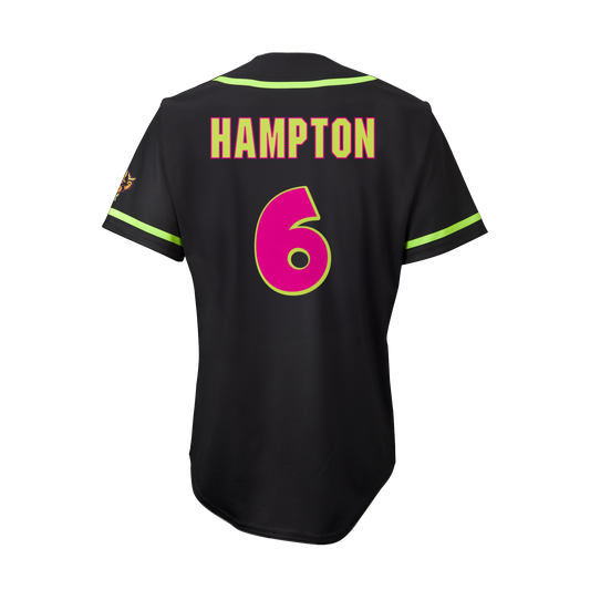 YOUTH Party Animals Reece Hampton #6 EvoShield Jersey - Black