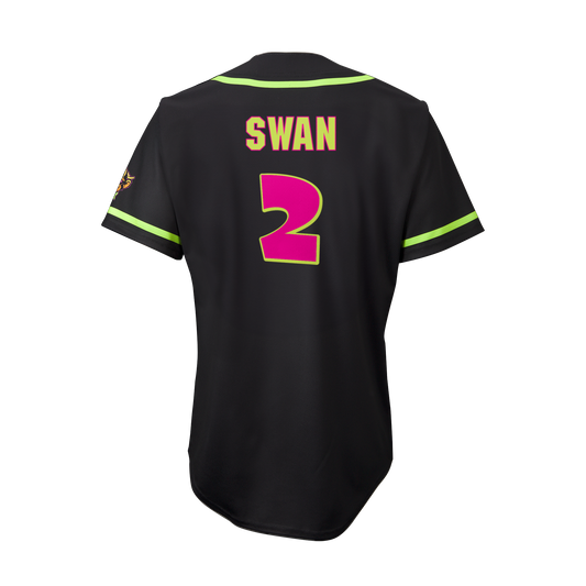 YOUTH Party Animals Jason Swan #2 EvoShield Jersey - Black