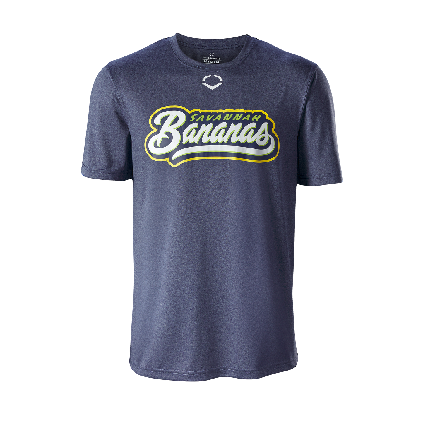 Bananas EvoShield Script Short Sleeve Tech Tee - Navy