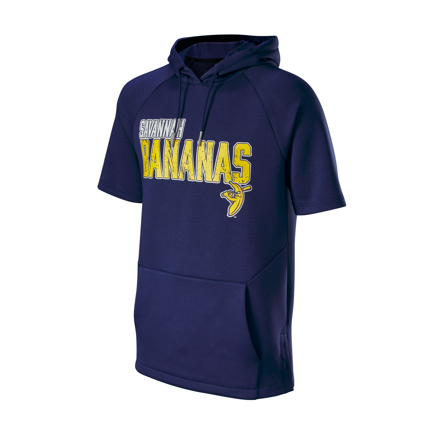 Bananas EvoShield Short Sleeve Hoodie - Navy