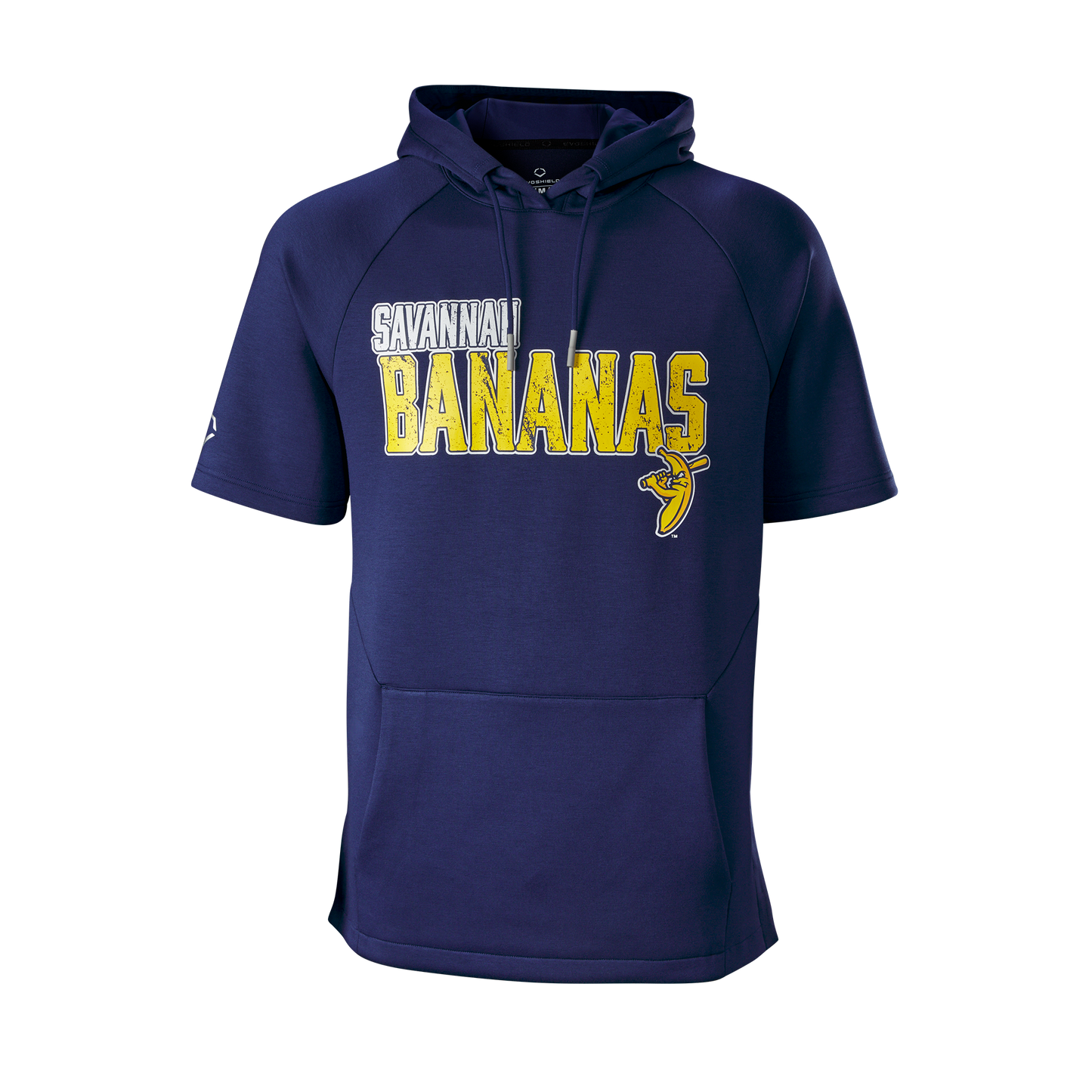 Bananas EvoShield Short Sleeve Hoodie - Navy