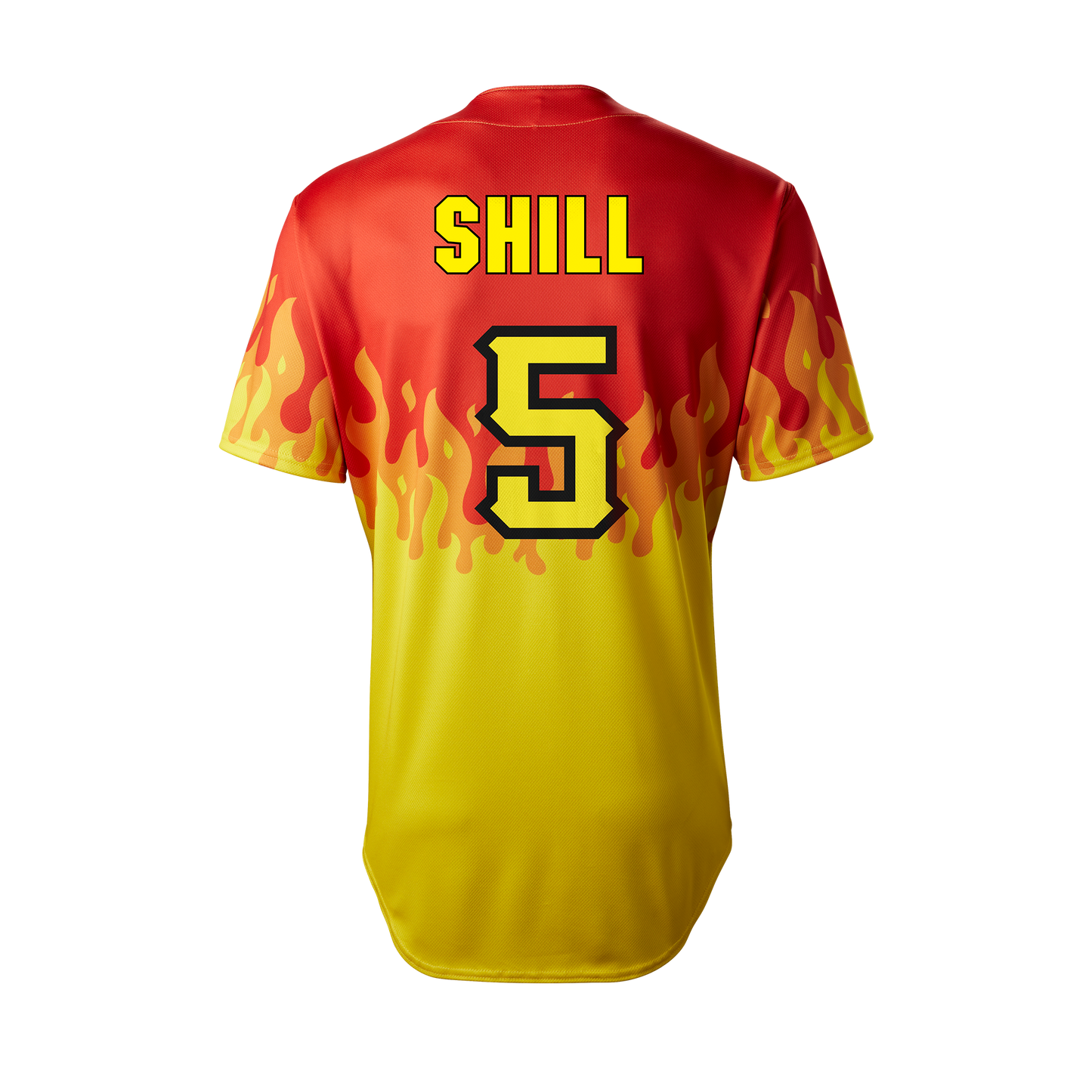 Firefighters Marshall Shill #5 Player Jersey - Red