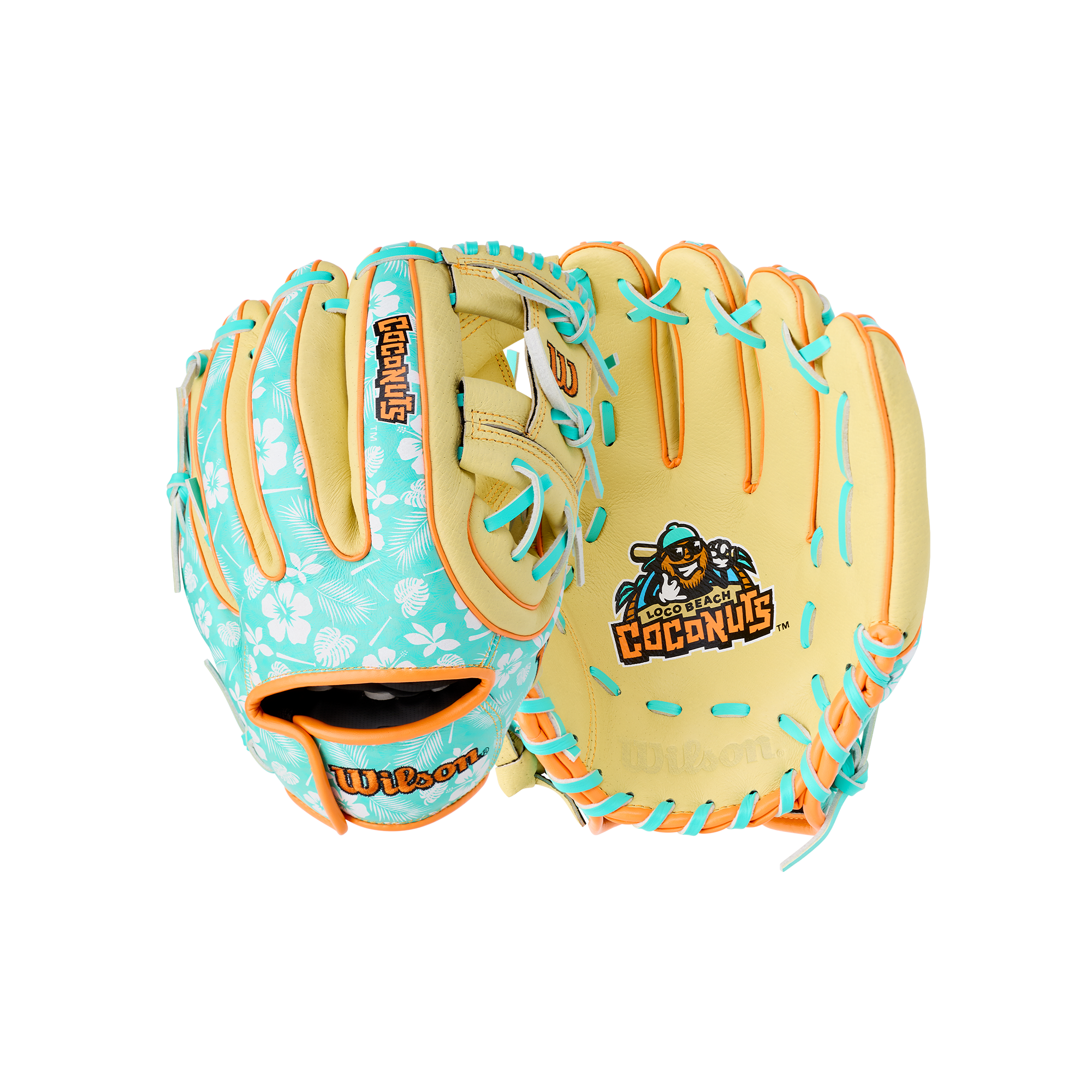 coconut⭐︎'s花笠 YOUTH Coconuts 2026 A450 Wilson Glove – Banana Ball