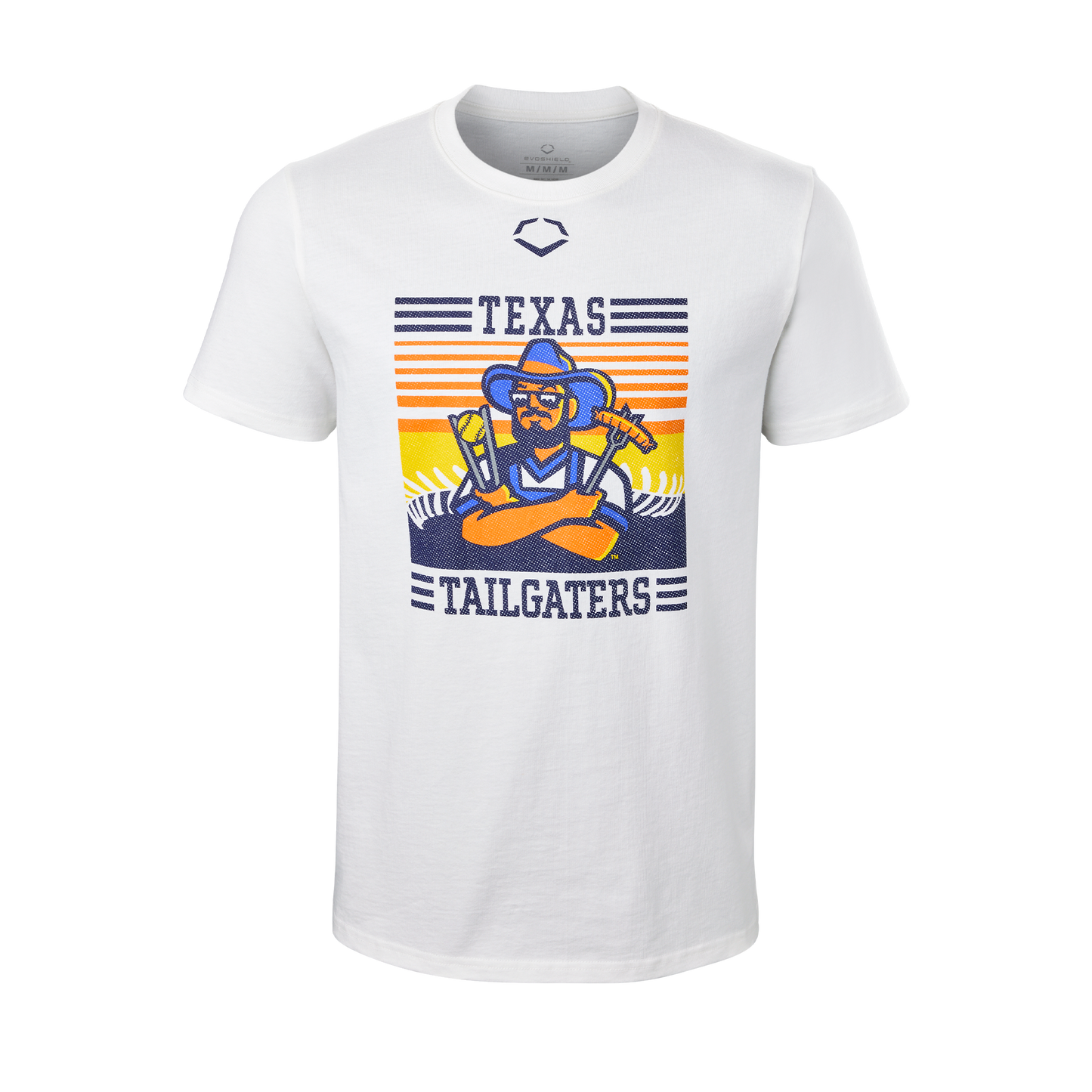 Tailgaters EvoShield Brand Tee - Vintage White