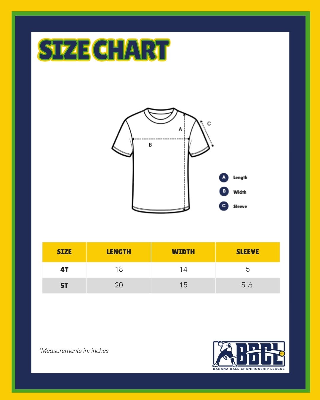 TODDLER Bananas Evoshield Jersey - Yellow