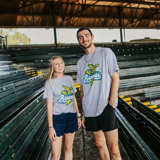 Bananas Short Sleeve Primary Logo Tee - Gray