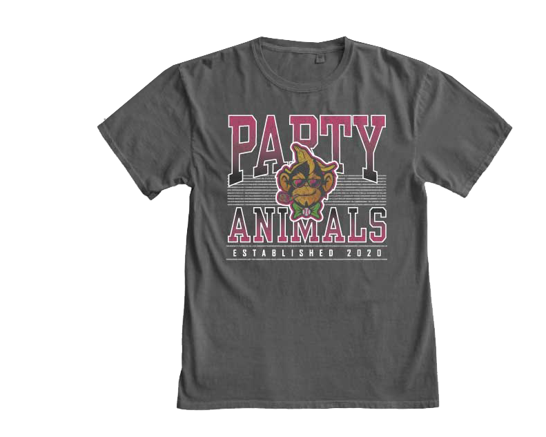 Party Animals Blue 84 Throw Shade T-Shirt