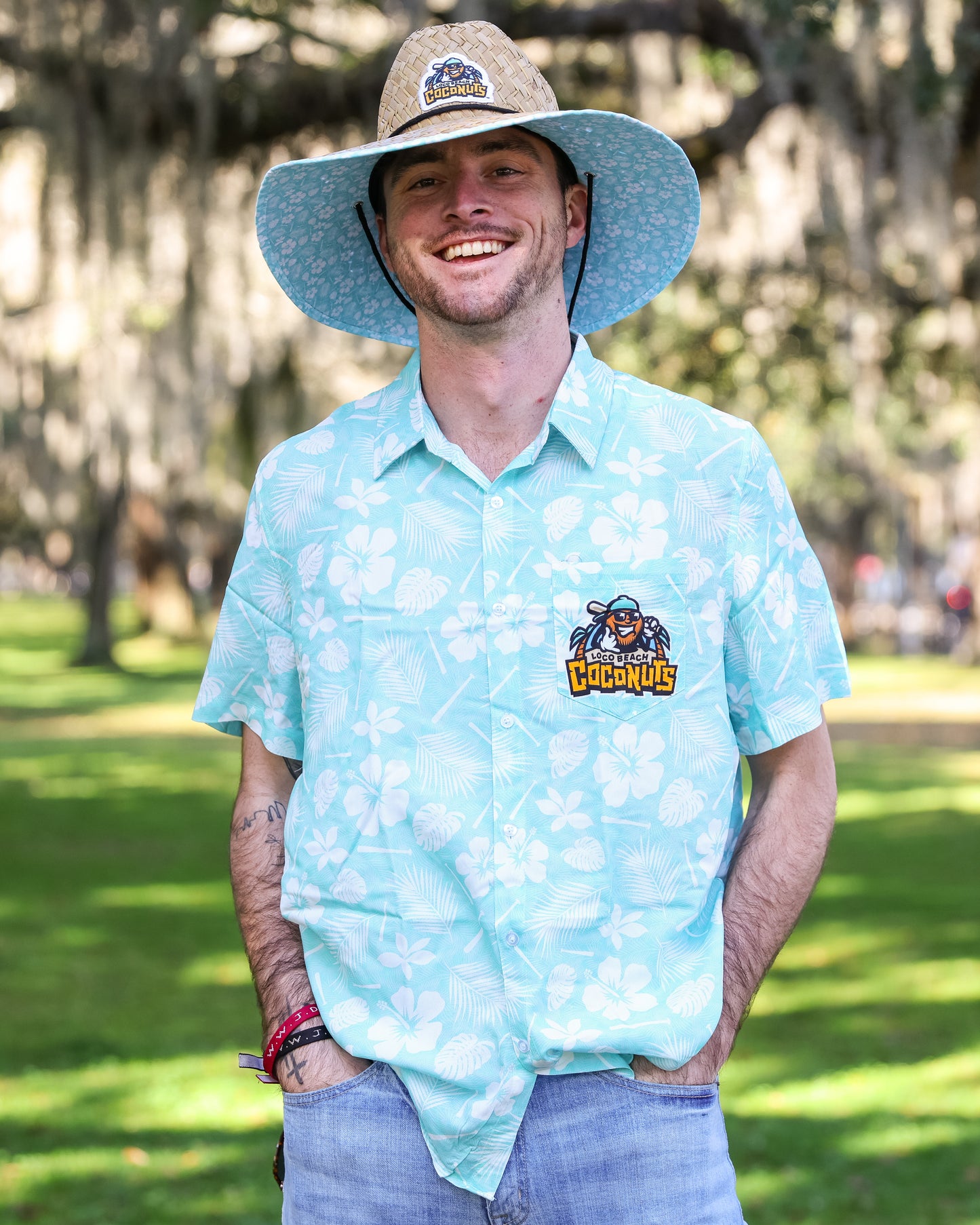 Coconuts FOCO Straw Hat