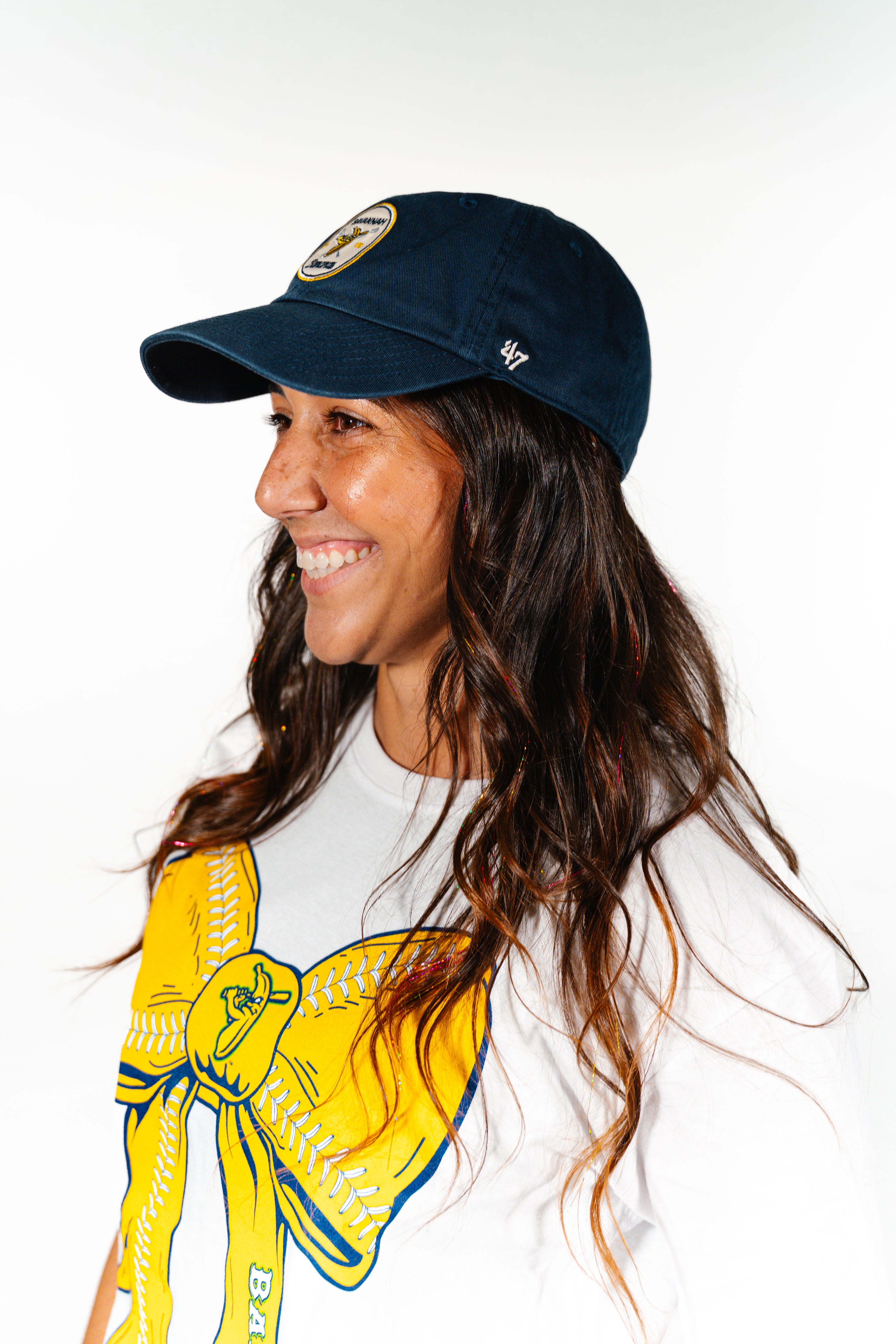 Bananas '47 Brand Crosspath Adjustable Clean Up - Navy – Banana Ball