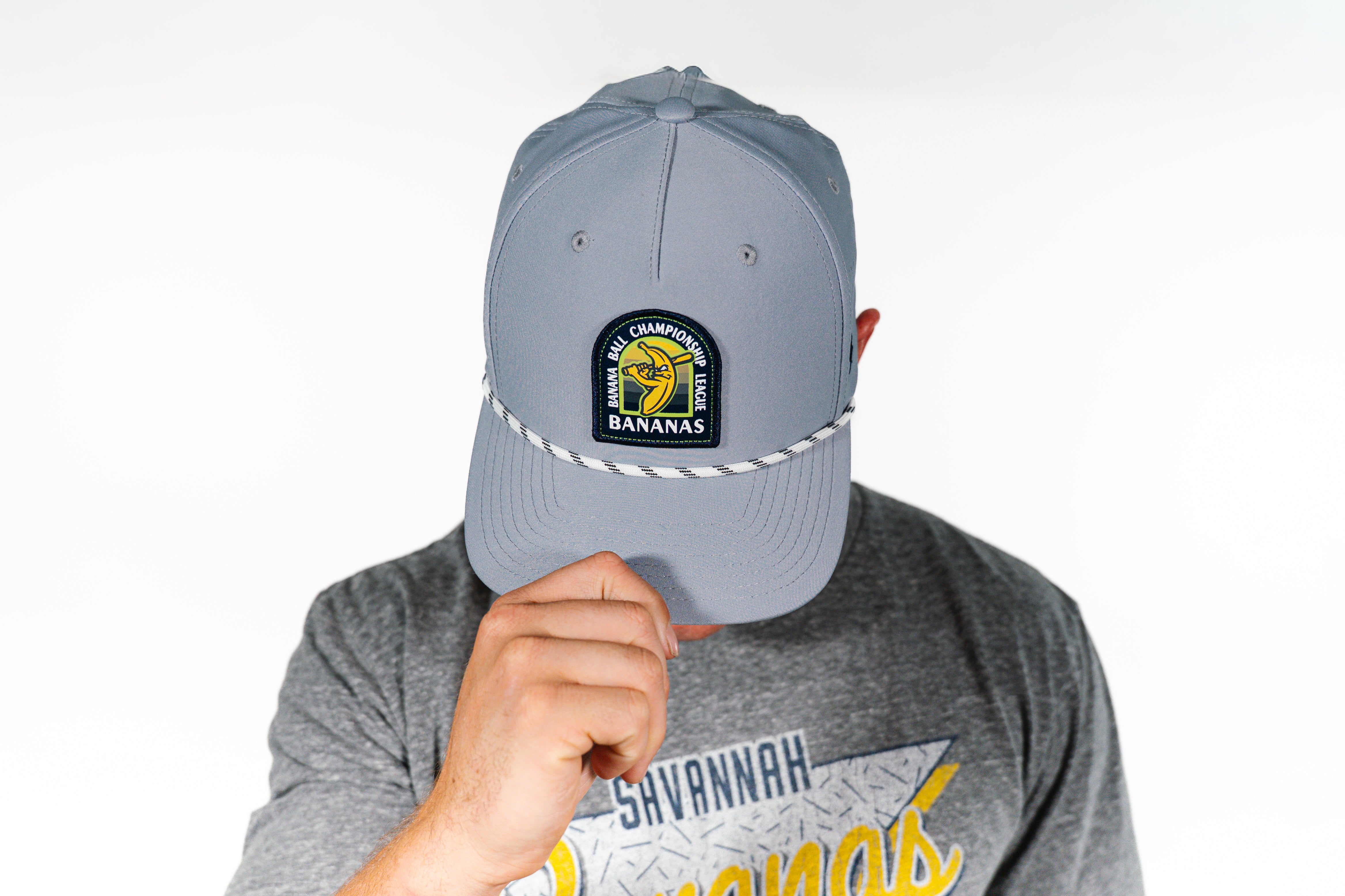 Bananas Zephyr Slipstream Adjustable Rope Hat - Grey – Banana Ball