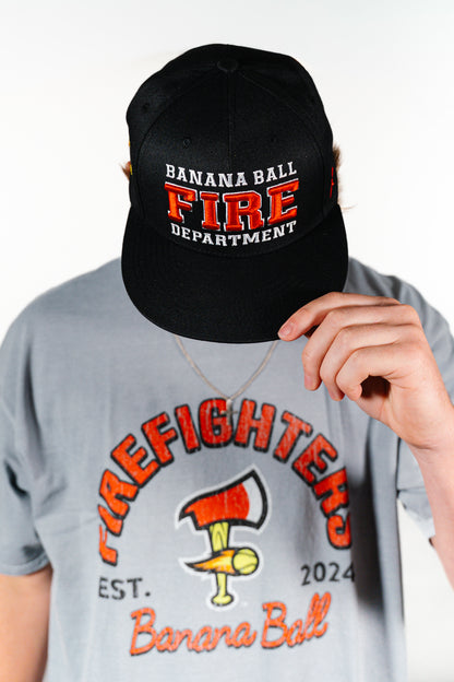 Firefighters CapX BBFD Game Adjustable Hat - Black
