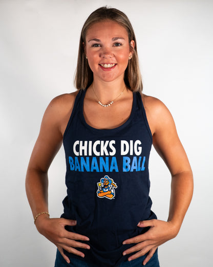 WOMEN'S Tailgaters Chicks Dig Banana Ball