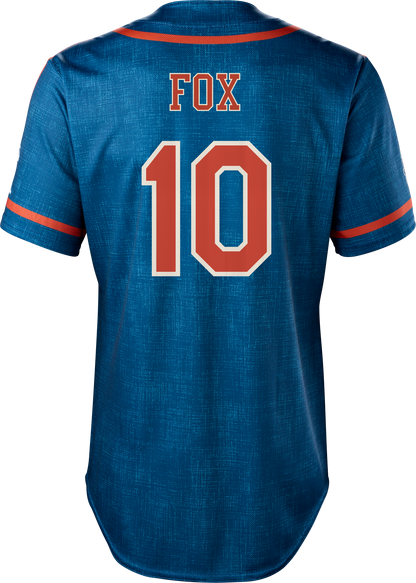 Clowns Errick Fox #10 Evoshield Jersey - Navy
