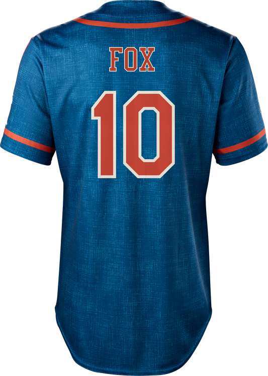 Clowns Errick Fox #10 Evoshield Jersey - Navy