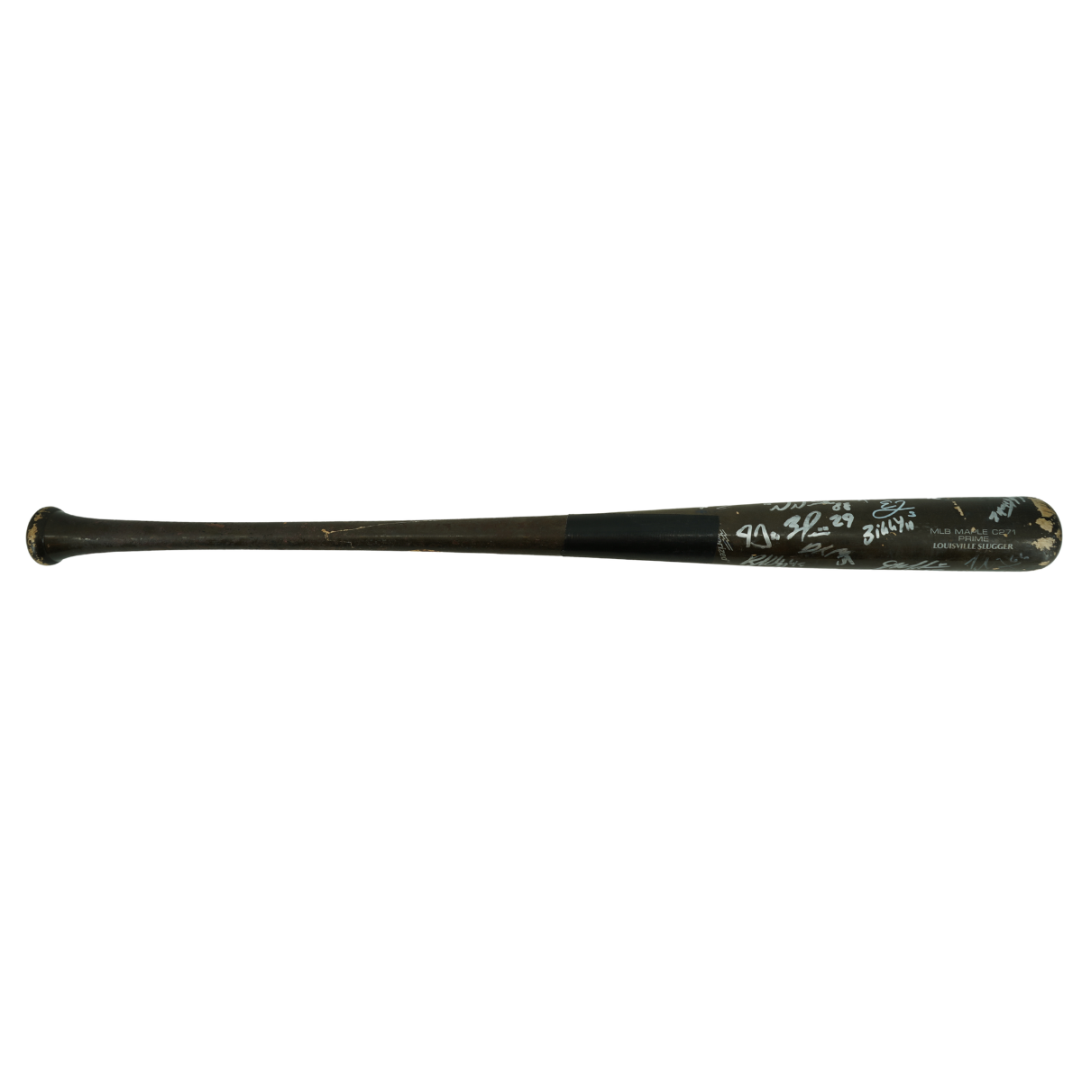 Savannah Bananas 2026 Team Signed Used LS Maple C271 Bat