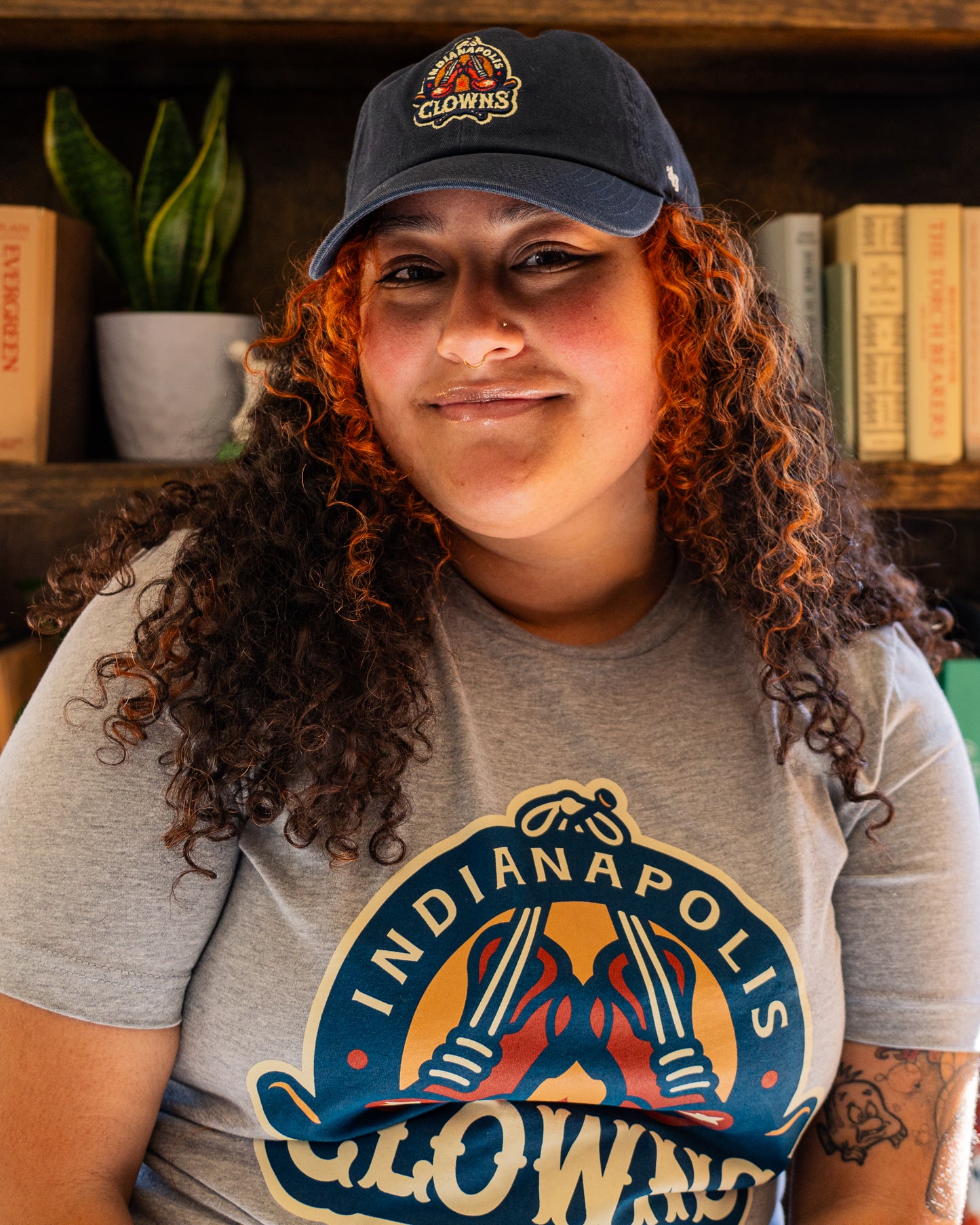 Clowns '47 Brand Primary Logo Clean Up ADJ- Navy