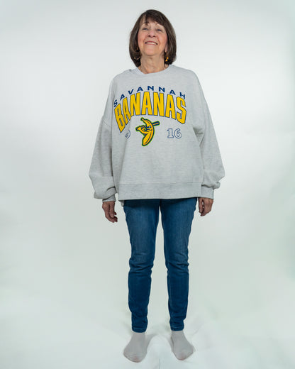 WOMEN'S Bananas Oversized Corvalis Fleece - Oatmeal