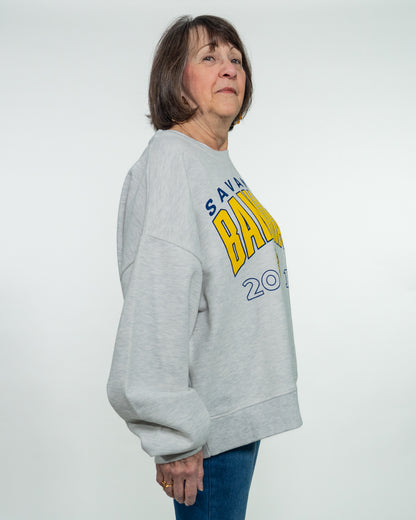 WOMEN'S Bananas Oversized Corvalis Fleece - Oatmeal