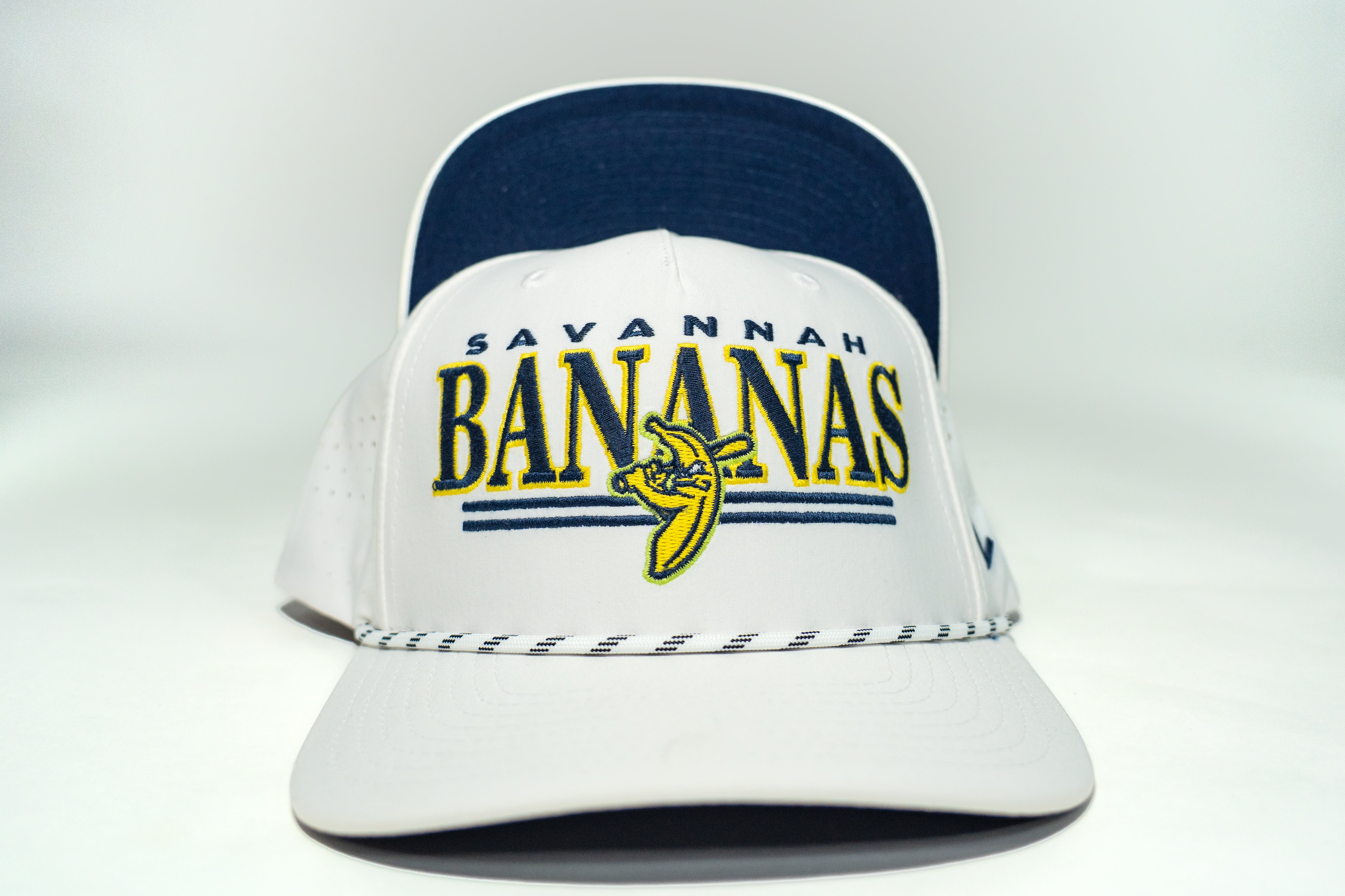 Bananas Zephyr Birdie Adjustable Rope Hat - White – Banana Ball