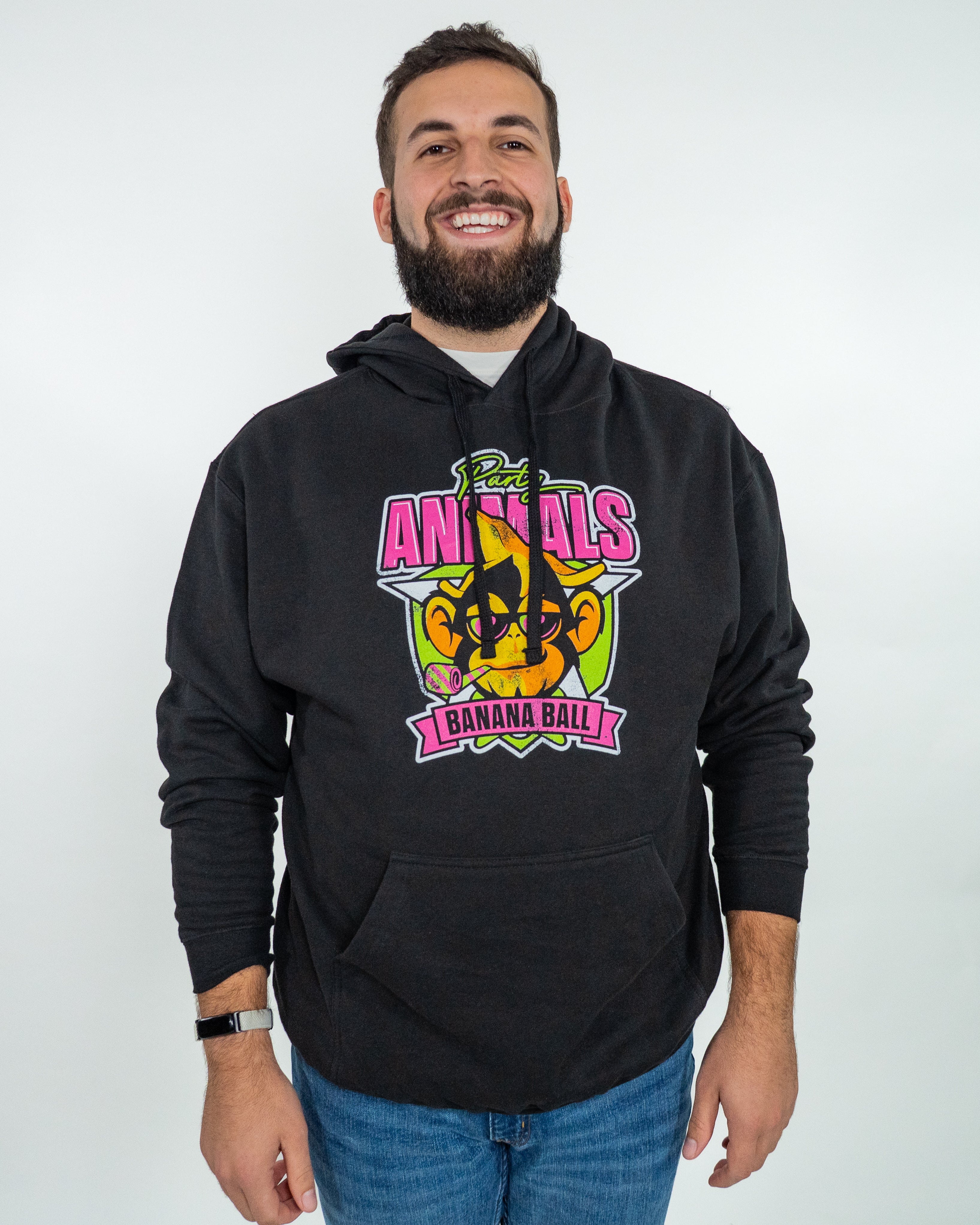 Party Animals Classic Badge Hoodie – Banana Ball