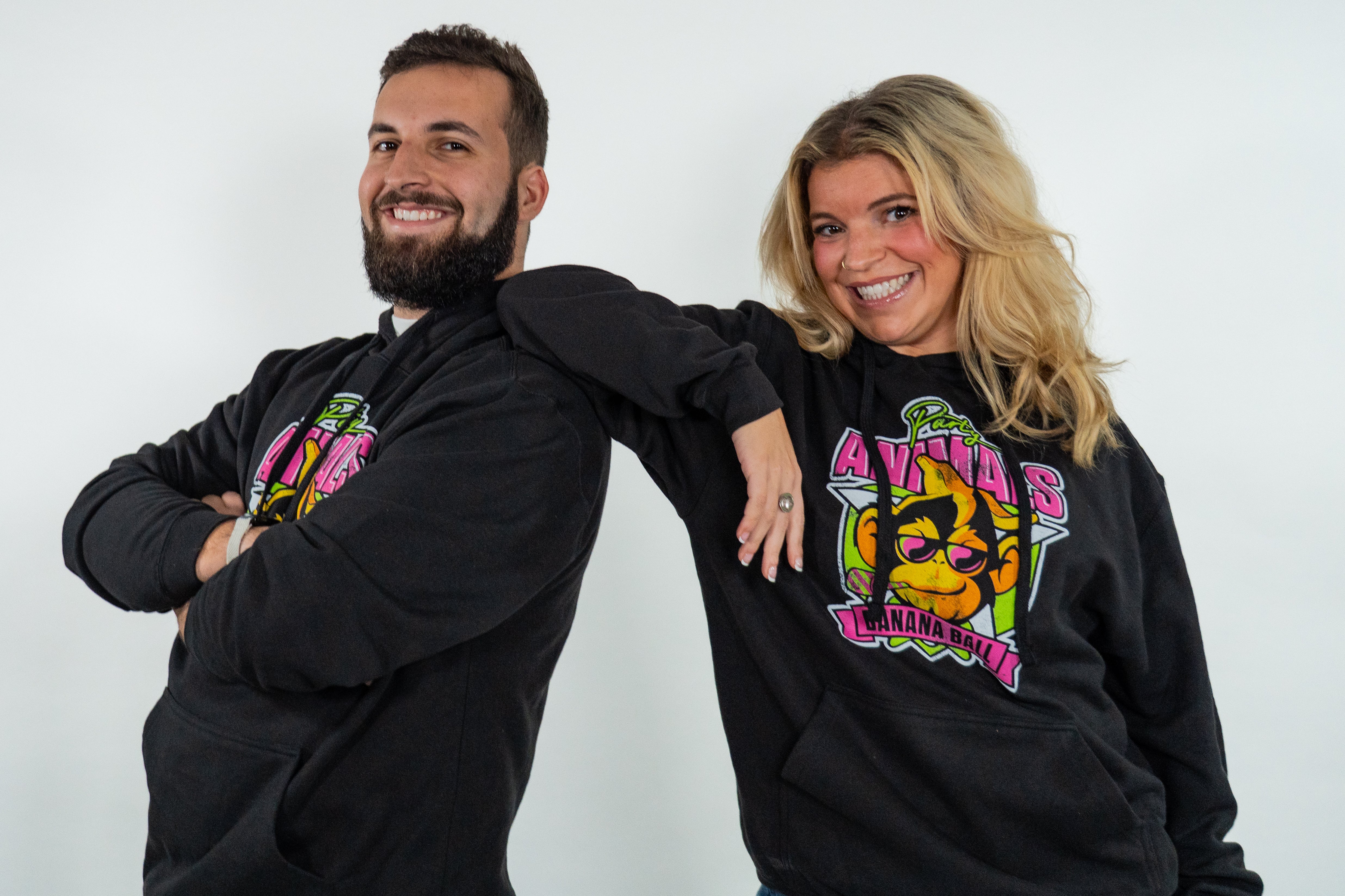 Party Animals Classic Badge Hoodie – Banana Ball