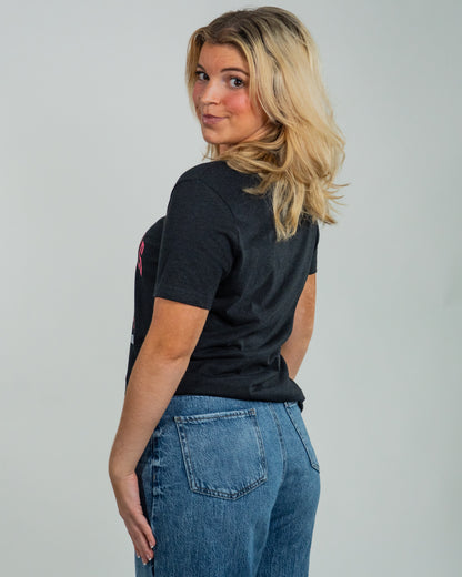 WOMENS Party Animals Bash V-Neck Tee - Black