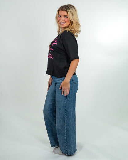 WOMEN'S Party Animals Jade Motley Mid Rise Tee