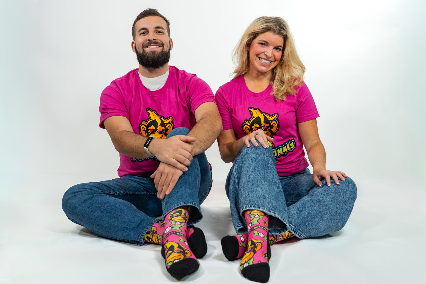 Party Animals Print Socks