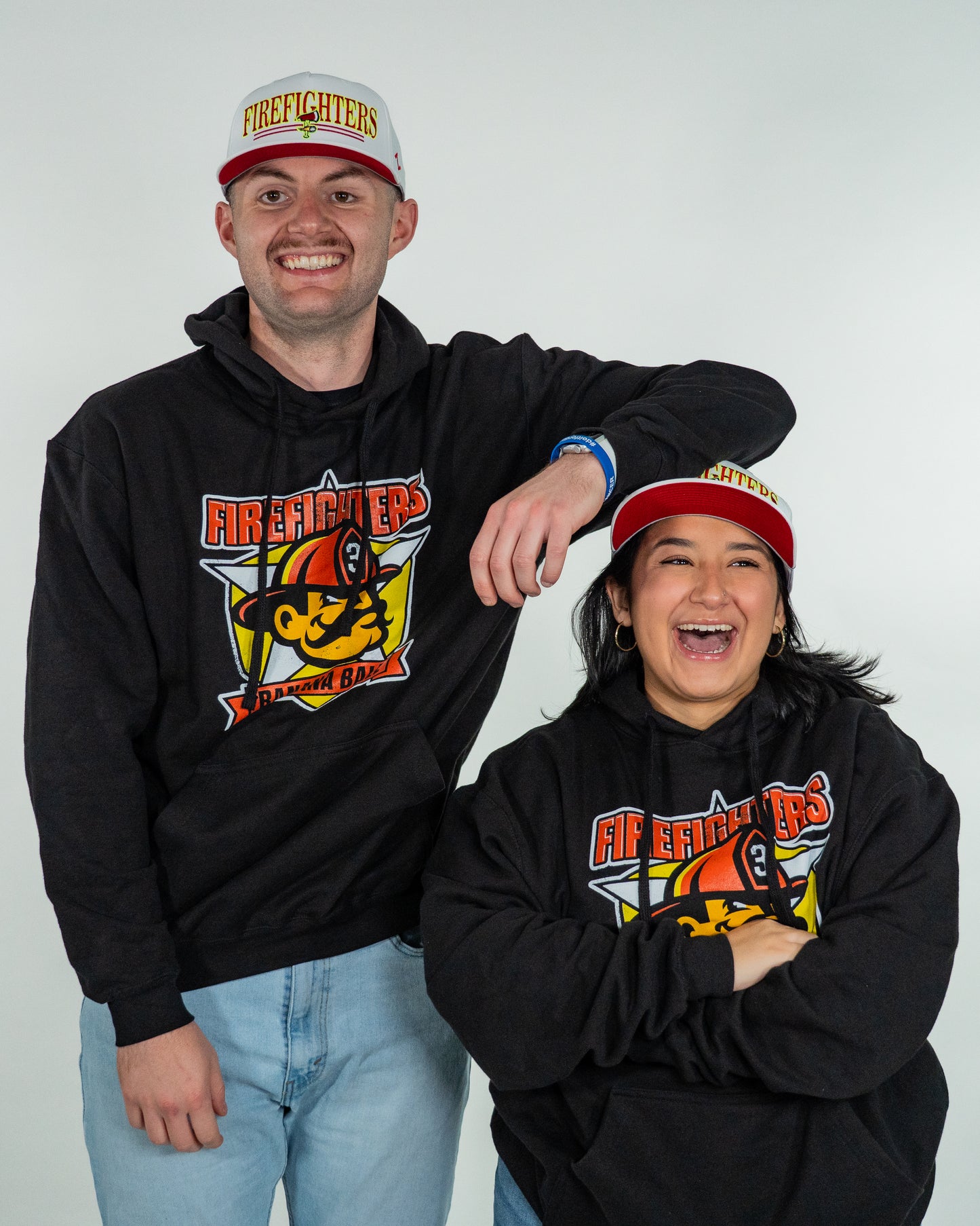 Firefighters Classic Badge Hoodie