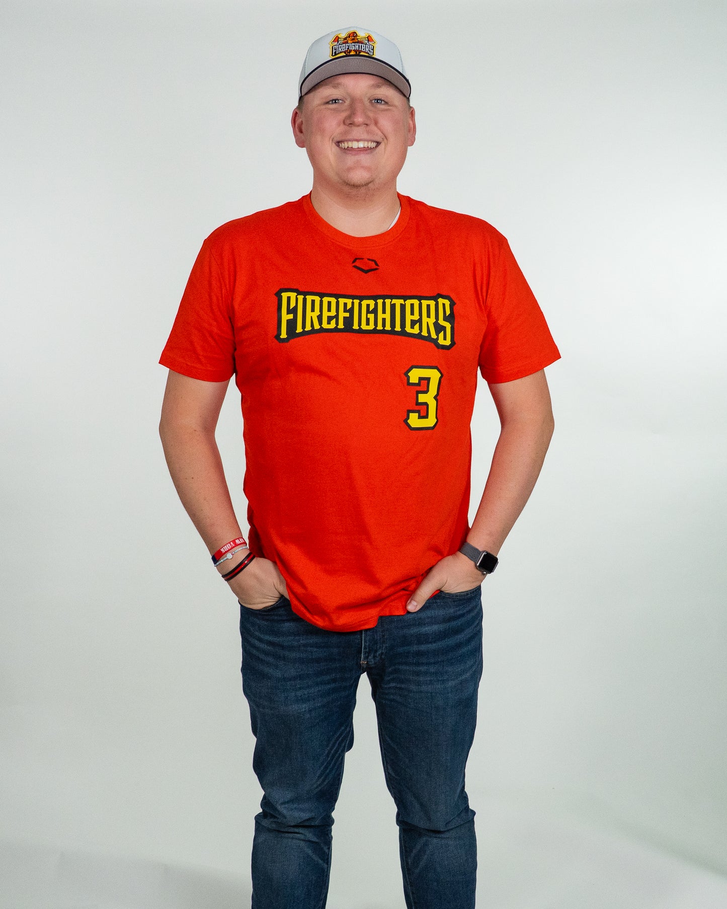 Firefighters EvoShield Shirsey - Red