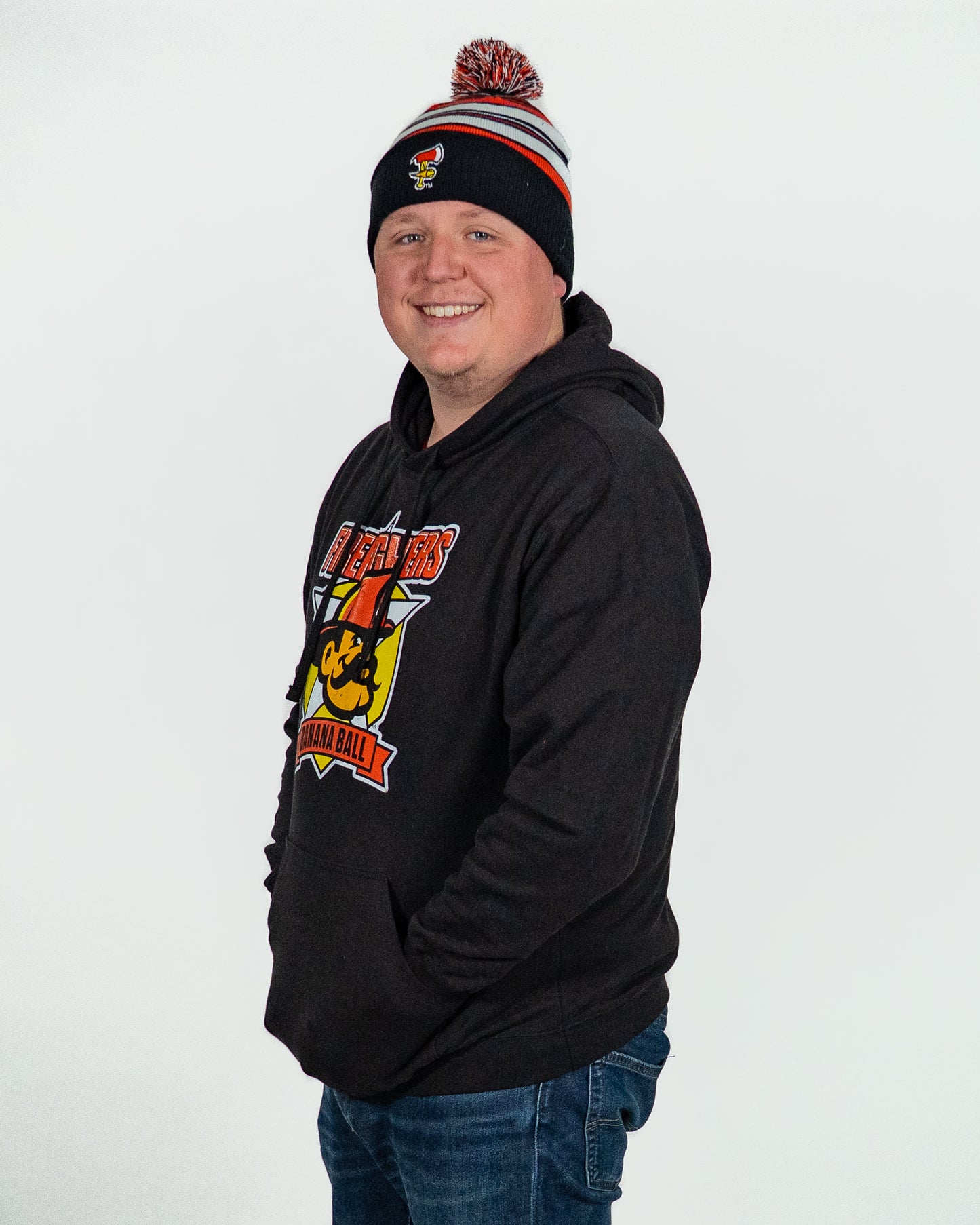 Firefighters Classic Striped Beanie