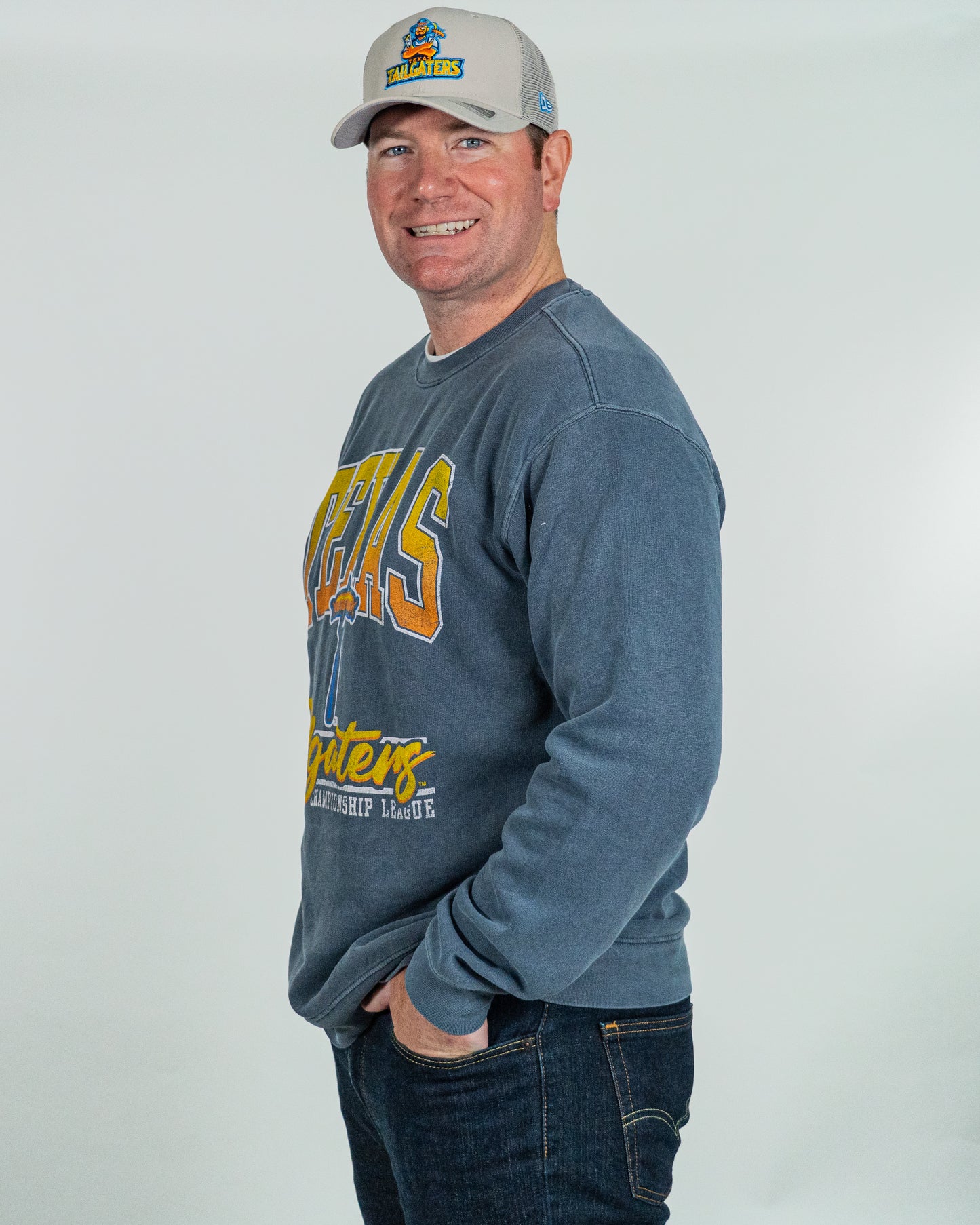 Tailgaters Blue 84 Kicking it Crew