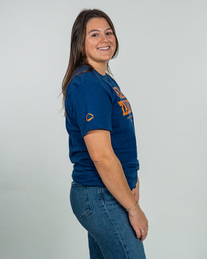 Tailgaters EvoShield Gym Rat SS Tee - Navy