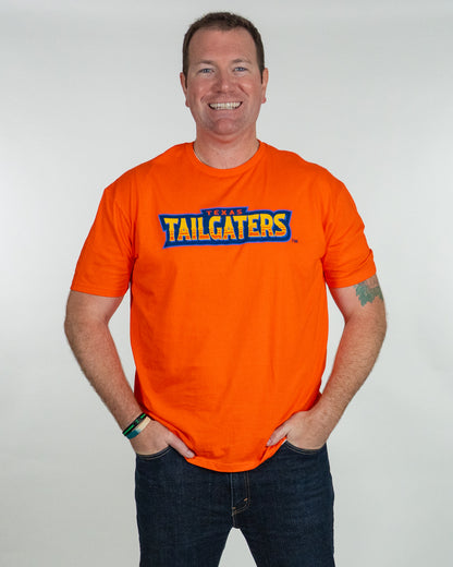 Tailgaters Wordmark T-Shirt - Orange