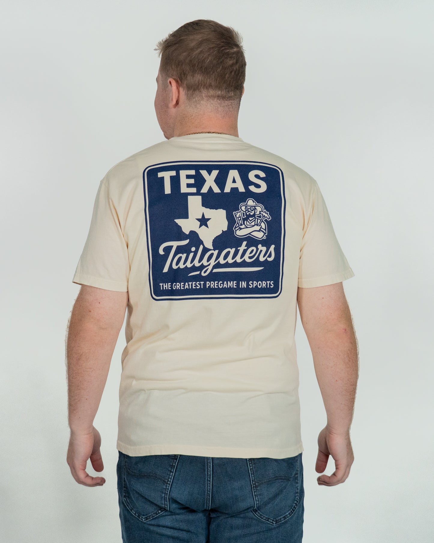 Tailgaters Comfort Colors State Sign Pocket T-Shirt