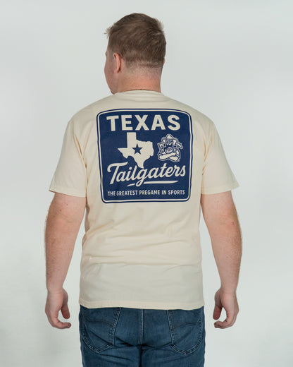 Tailgaters Comfort Colors State Sign Pocket T-Shirt