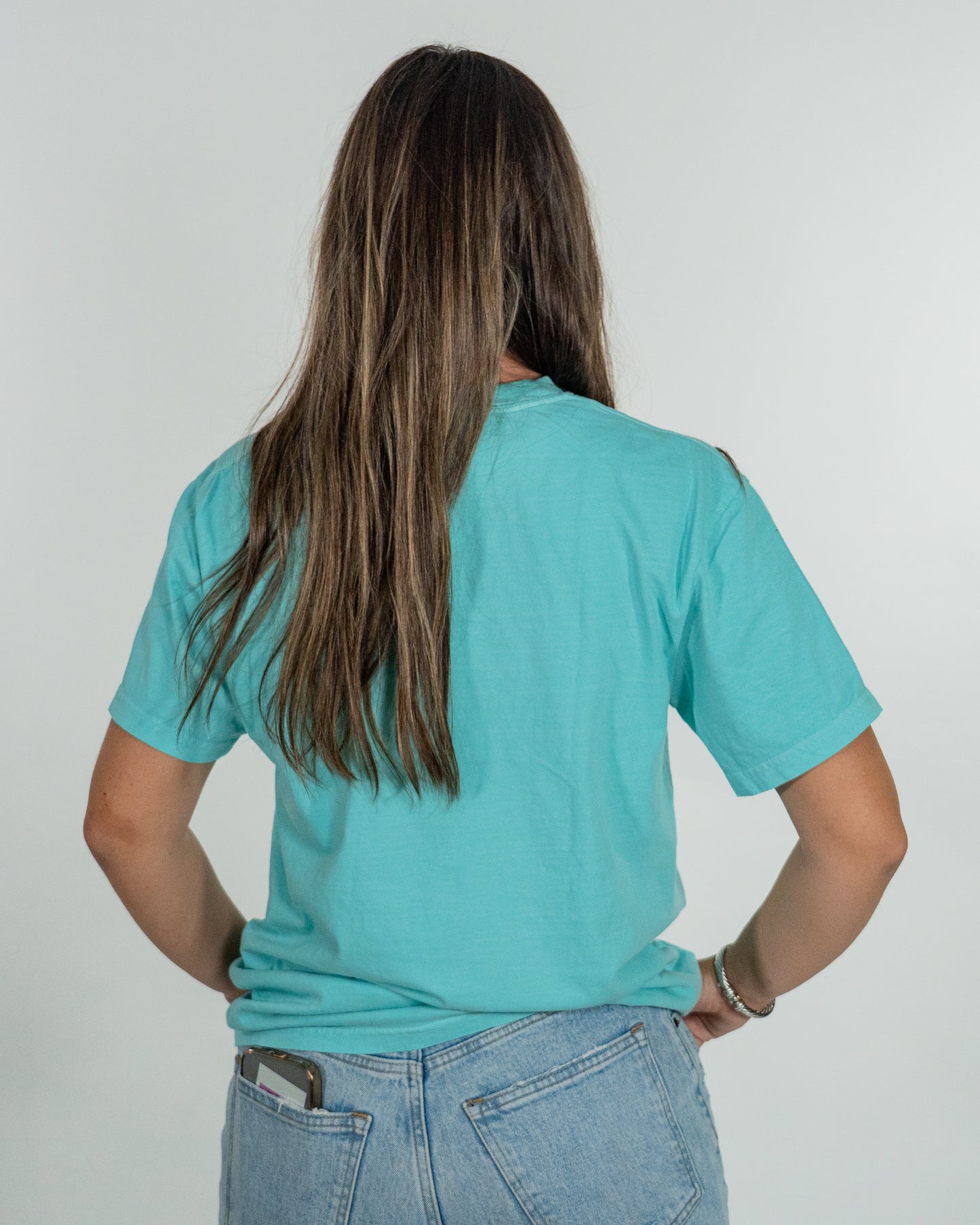 Coconuts Comfort Colors Primary Logo Tee - Mint