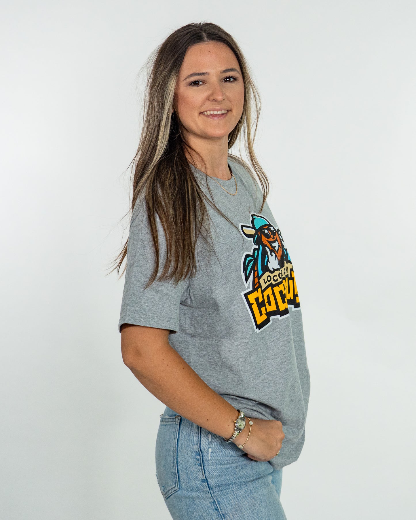 Coconuts Primary Logo Tee - Gray Heather