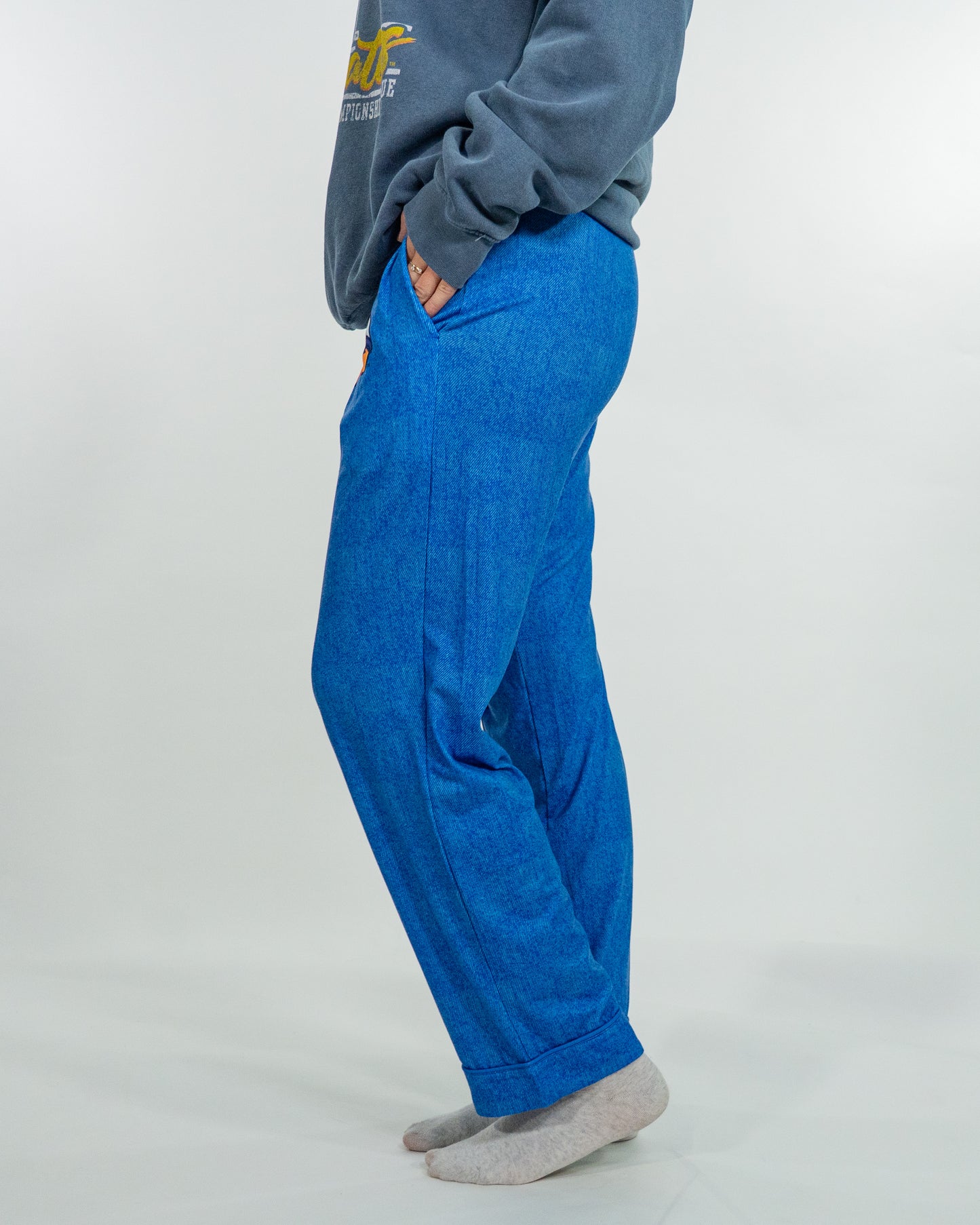 Tailgaters Denim Pajama Bottoms