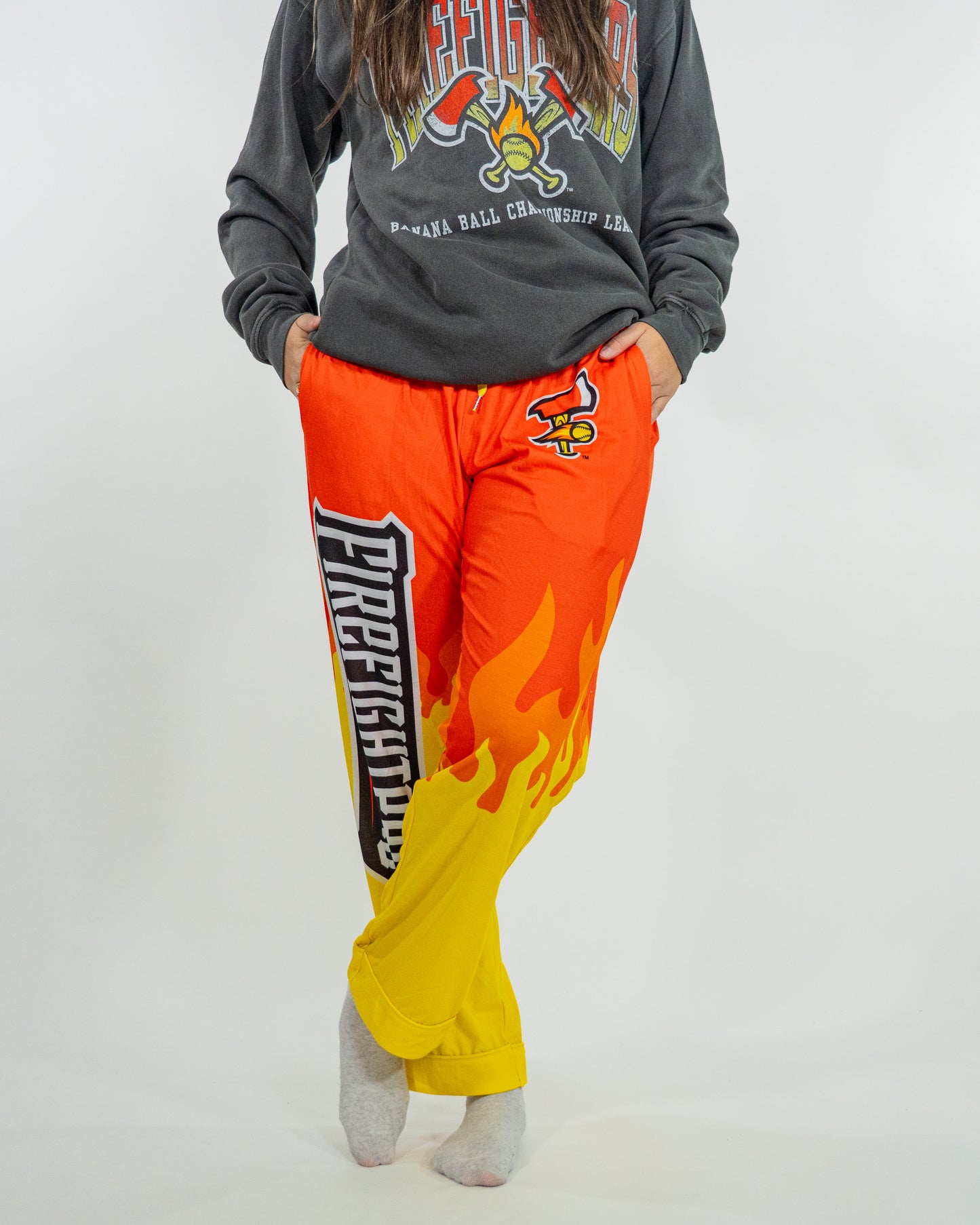 Firefighters Flame Pajama Bottoms