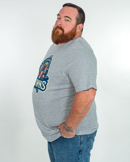 Clowns Primary Logo Tee - Gray Heather