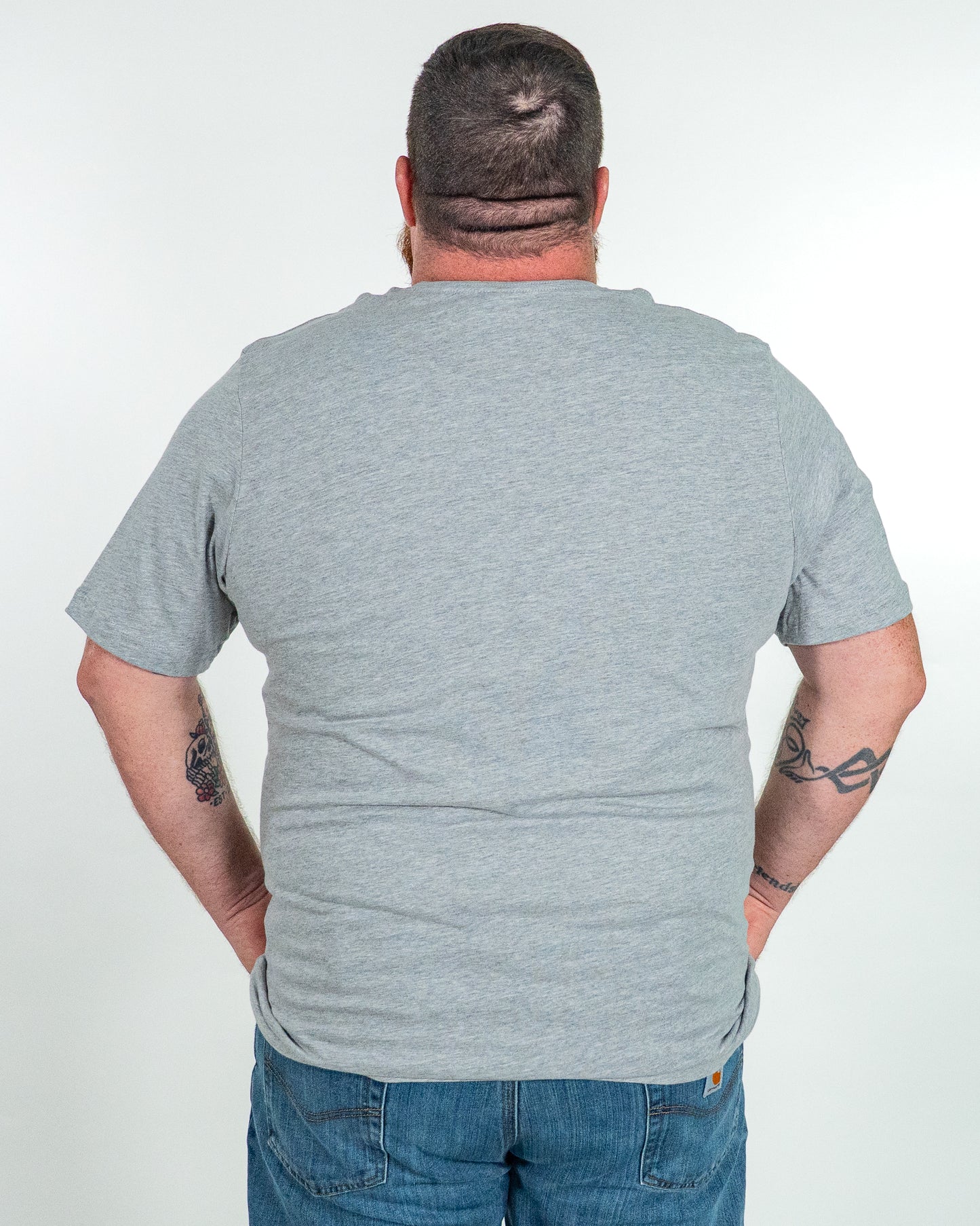 Clowns Primary Logo Tee - Gray Heather