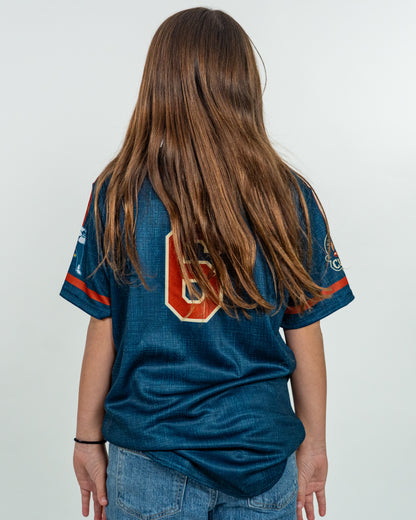 YOUTH Clowns EvoShield BBCL Jersey - Navy