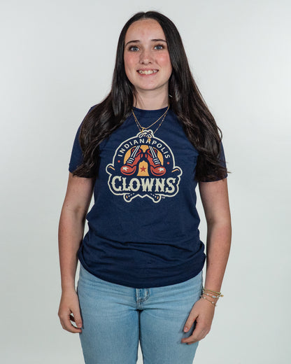 YOUTH Clowns Primary Logo Tee - Navy
