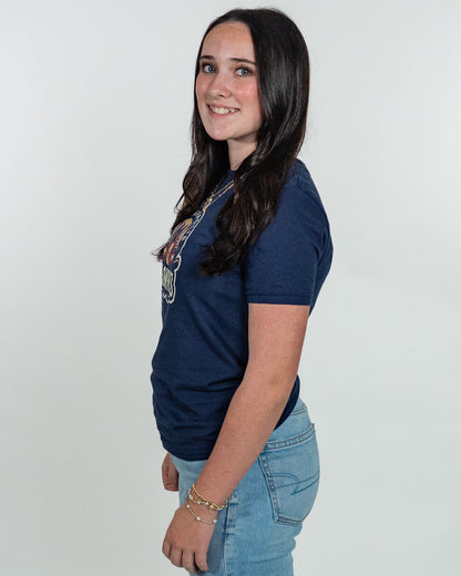 YOUTH Clowns Primary Logo Tee - Navy