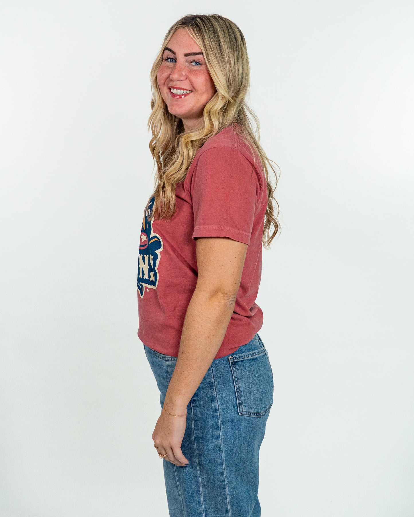 Clowns Comfort Colors Alternate Logo Tee - Red